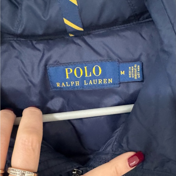 Ralph Lauren Blue Puffer Vest - Picture 5 of 5